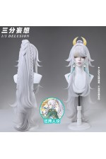 1/3 Delusion Genshin Impact Zibai Grey Cosplay Wig